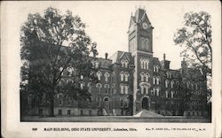 Main Building, Ohio State University Columbus, OH Postcard Postcard Postcard