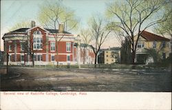 General View of Radcliffe College Postcard