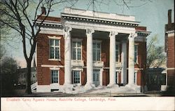 Elizabeth Carey Agassiz House, Radcliffe College Postcard