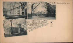 United States Arsenal Springfield, MA Postcard Postcard Postcard