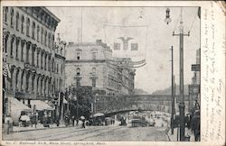 Railroad Arch, Main Street Postcard