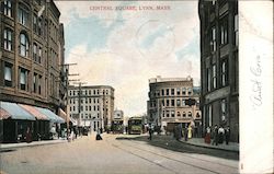 Central Square Lynn, MA Postcard Postcard Postcard