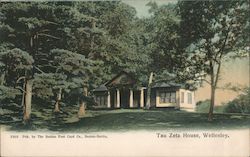 Tau Zeta House - Wellesley College Postcard