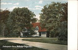 Shakespeare House, Wellesley College Postcard