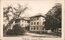 Wellesley College - Noanett House Dormitory Massachusetts Postcard Postcard Postcard