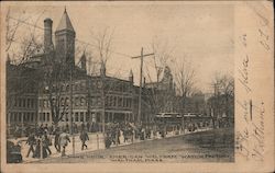 Noon Hour, American Waltham Watch Factory Postcard