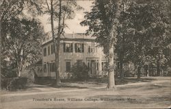 President's House - Williams College Postcard