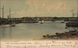 The Harbor Gloucester, MA Postcard Postcard Postcard