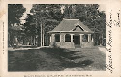 Woman's Building, Whalom Park Postcard