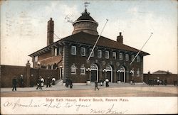 State Bath House at Revere Beach Postcard