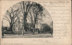 State Street from Merrick Park Springfield, MA Postcard Postcard Postcard