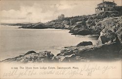 The Shore Inn from Lodge Estate Postcard