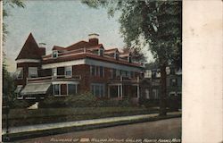 Residence of William Arthur Gallup North Adams, MA Postcard Postcard Postcard