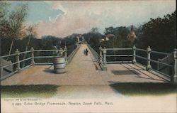 Echo Bridge Promenade Postcard