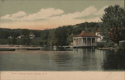 Boat Landing Center Harbor, NH Centre Harbor Postcard Postcard Postcard