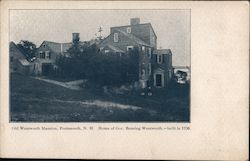 Old Wentworth Mansion Portsmouth, NH Postcard Postcard Postcard