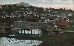 Scenic View St. Johnsbury, VT Postcard Postcard Postcard