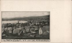 Newport, VT. and Lake Memphremagog Postcard