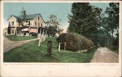 The Maples, Residence of Mrs. J.C.R. Dorr Postcard