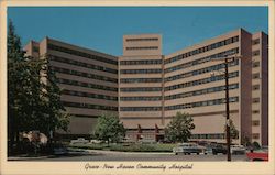 Grace-New Haven Community Hospital Connecticut Postcard Postcard Postcard