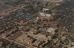 Purdue University Campus From the Air Lafayette, IN Postcard Postcard Postcard