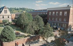 Schacht's Walled Garden - Alumnae Association - Russell Sage College Postcard