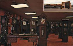 Old Timers Clock Shop Paramus, NJ Postcard Postcard Postcard