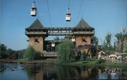 Western Fort, Six Flags Great Adventure Amusement Parks Postcard Postcard Postcard