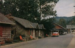 Rocky Waters Motel and Cottages Gatlinburg, TN Postcard Postcard Postcard