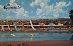 Aquaslide Presents the Royal Line of Fiberglass Aquarides Postcard