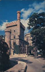 The Castle - One of the original buildings of Brandeis University Postcard