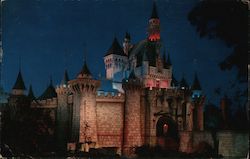 Sleeping Beauty's Castle, Disney Land Postcard