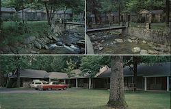 Le Conte Creek Cottages and Motel Postcard