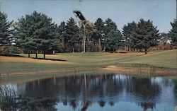 Golf Course and Ski Jump at Dartmouth College Hanover, NH Postcard Postcard Postcard