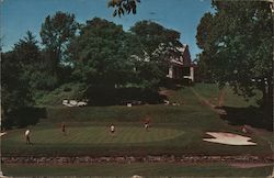 Chocolate Town, USA - Hershey Parkview Golf Course Postcard