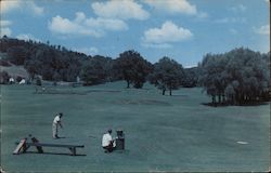 Cooperstown, N.Y. Golf Course Postcard