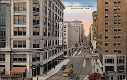 West Wisconsin Avenue Postcard