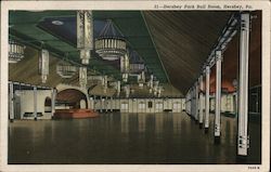 Hershey Park Ball Room Pennsylvania Postcard Postcard Postcard