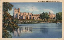 Saginaw Water Works Postcard