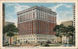 The New and Greater Hotel Tuller Postcard