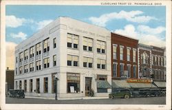 CLEVELAND TRUST CO. PAINESVILLE, OH Postcard Postcard Postcard