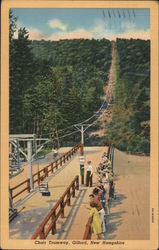 Chair Tramway Gilford, NH Postcard Postcard Postcard