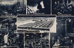 Views of Plymouth Factory Postcard