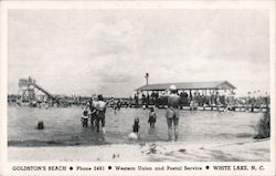 Goldston's Beach Postcard