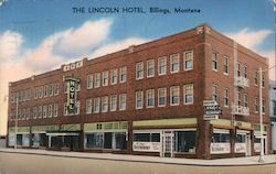 The Lincoln Hotel Billings, MT Postcard Postcard Postcard