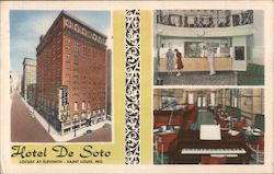 Hotel de Soto St. Louis, MO Postcard Postcard Postcard