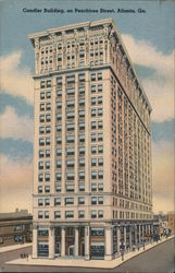 Candler Building on Peachtree Street Postcard