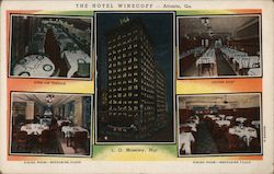 The Hotel Winecoff Atlanta, GA Postcard Postcard Postcard