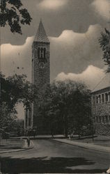 Cornell Library Tower, Cornell University Postcard