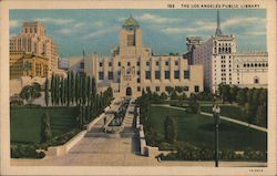 The Los Angeles Public Library Postcard